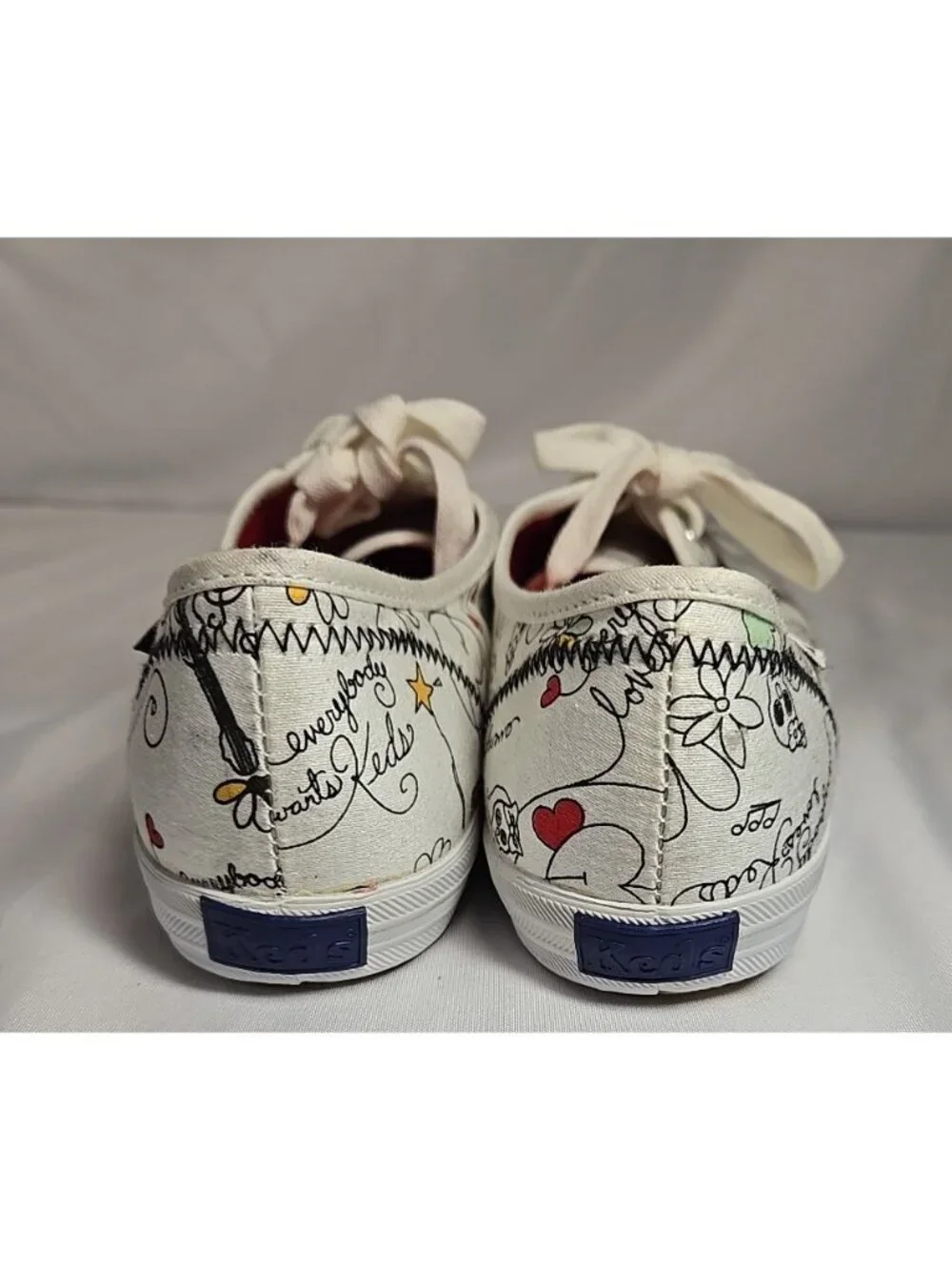 Keds Women's Day of the Dead/Sugar Skull Design Size 8